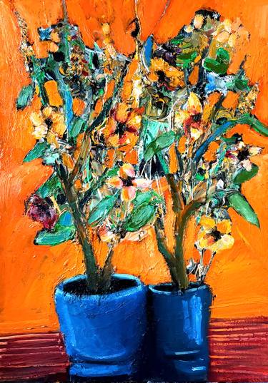 Original Figurative Still Life Painting by Levan Chabukiani