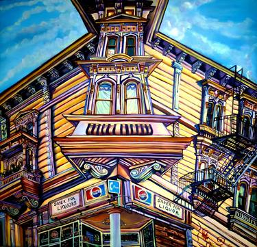 Original Realism Architecture Paintings by Elizabeth King