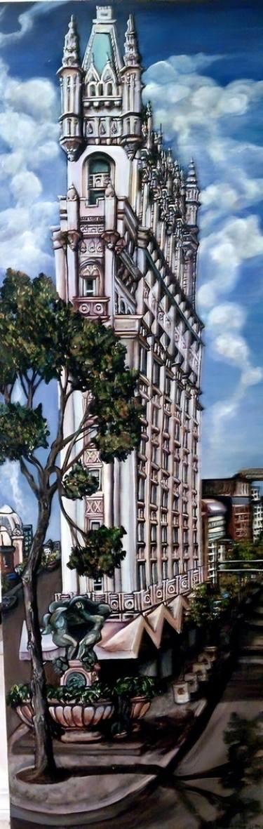 Original Architecture Paintings by Elizabeth King