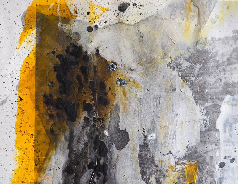 Original Abstract Painting by Flavio Arcangeli