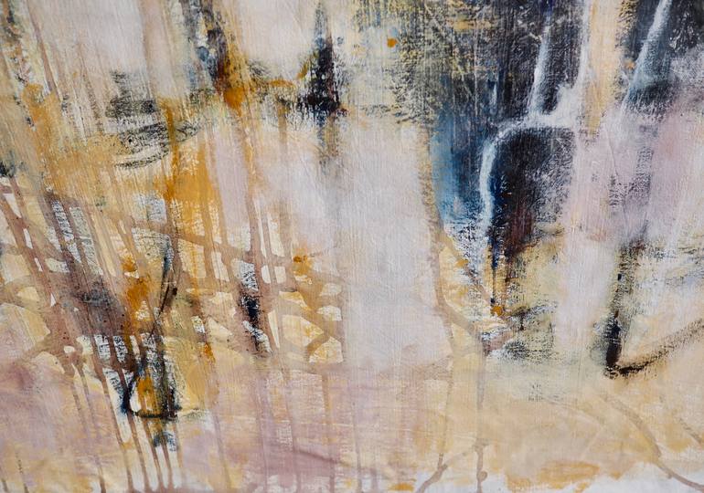 Original Abstract Painting by Flavio Arcangeli