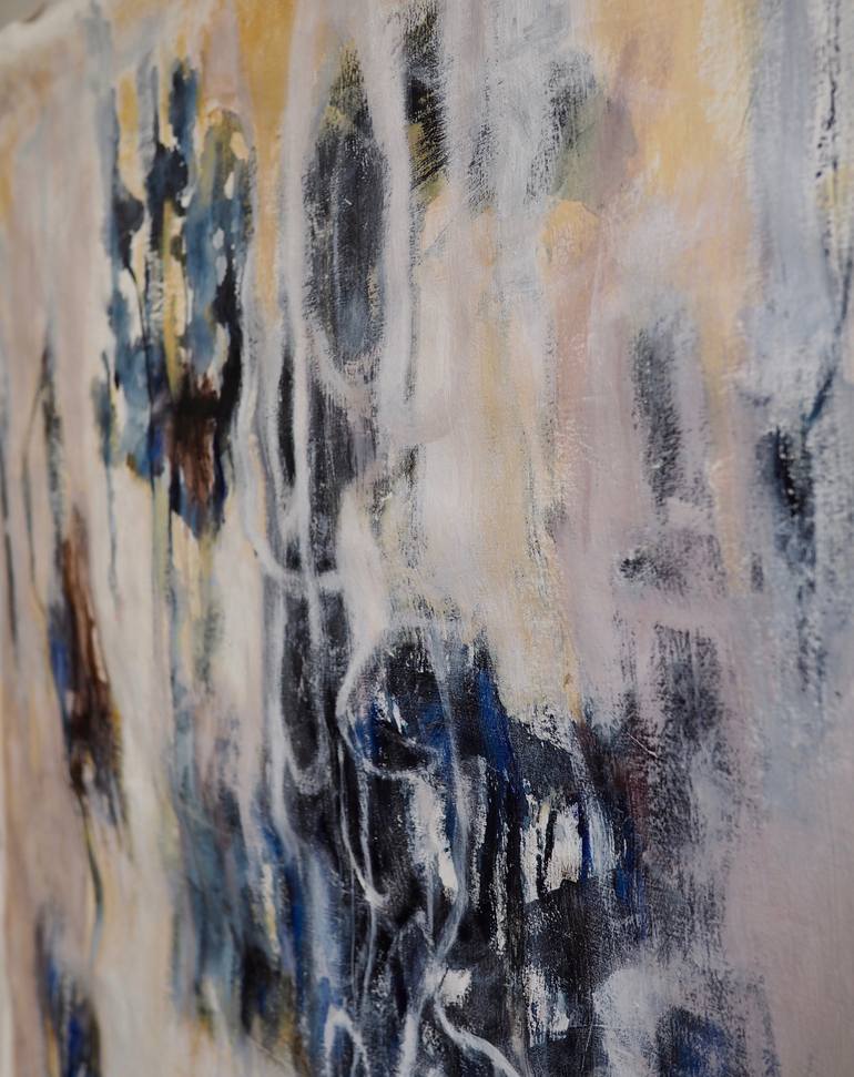 Original Abstract Painting by Flavio Arcangeli
