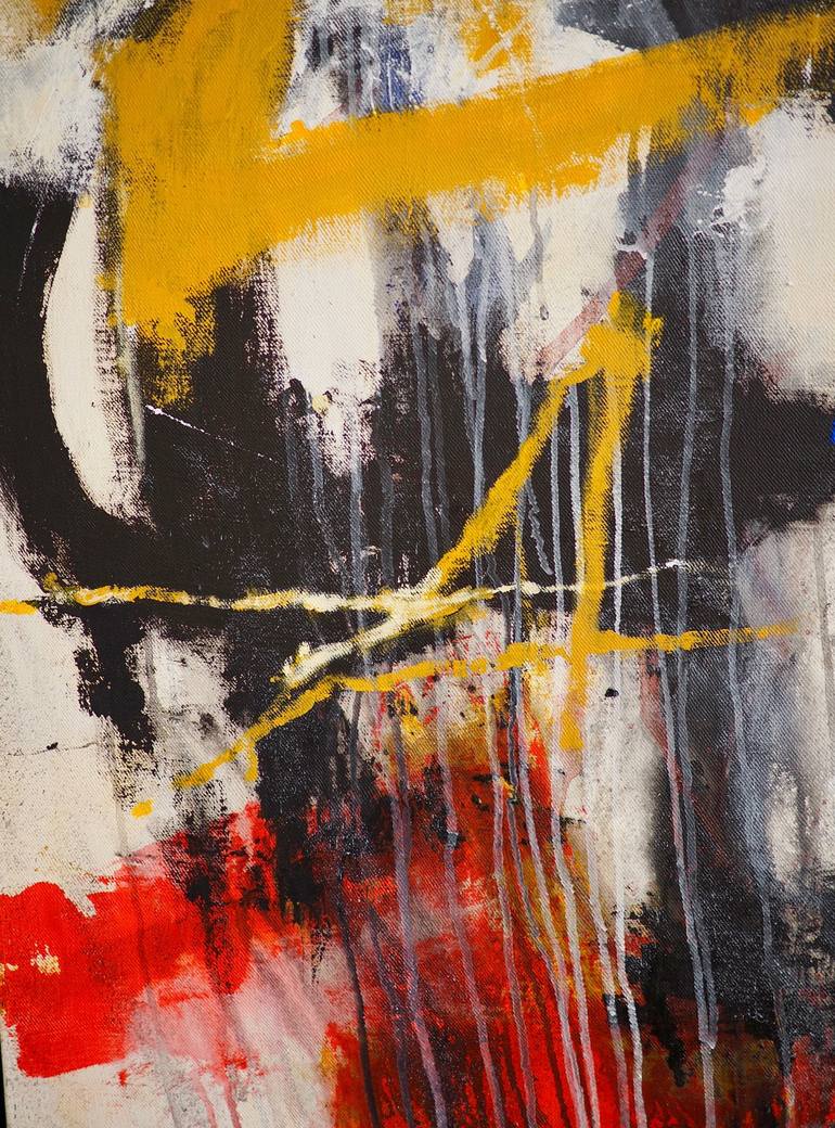 Original Contemporary Abstract Painting by Flavio Arcangeli