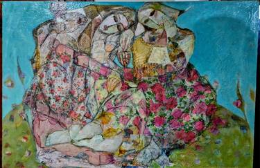 Print of Women Paintings by Chahla Soummer