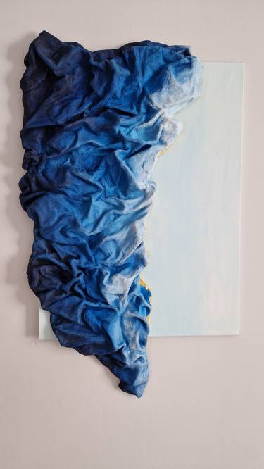 Original Abstract Expressionism Abstract Sculpture by Ilona Bidzane