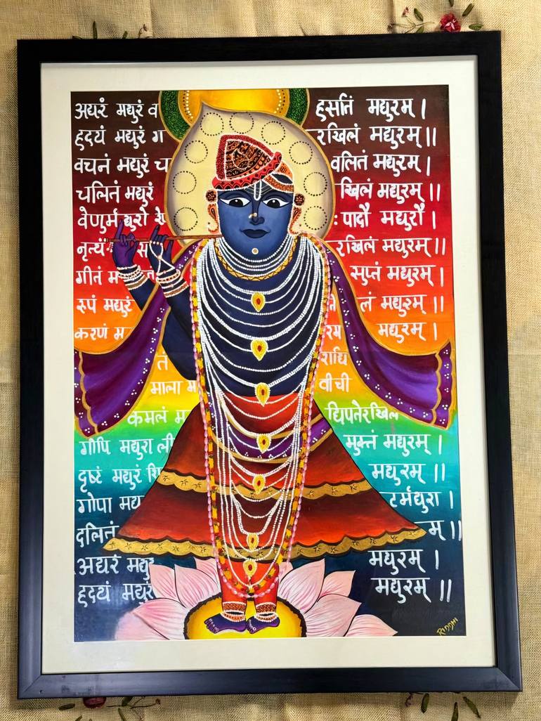 Print of Contemporary Religion Paintings by Riddhi Fulfagar