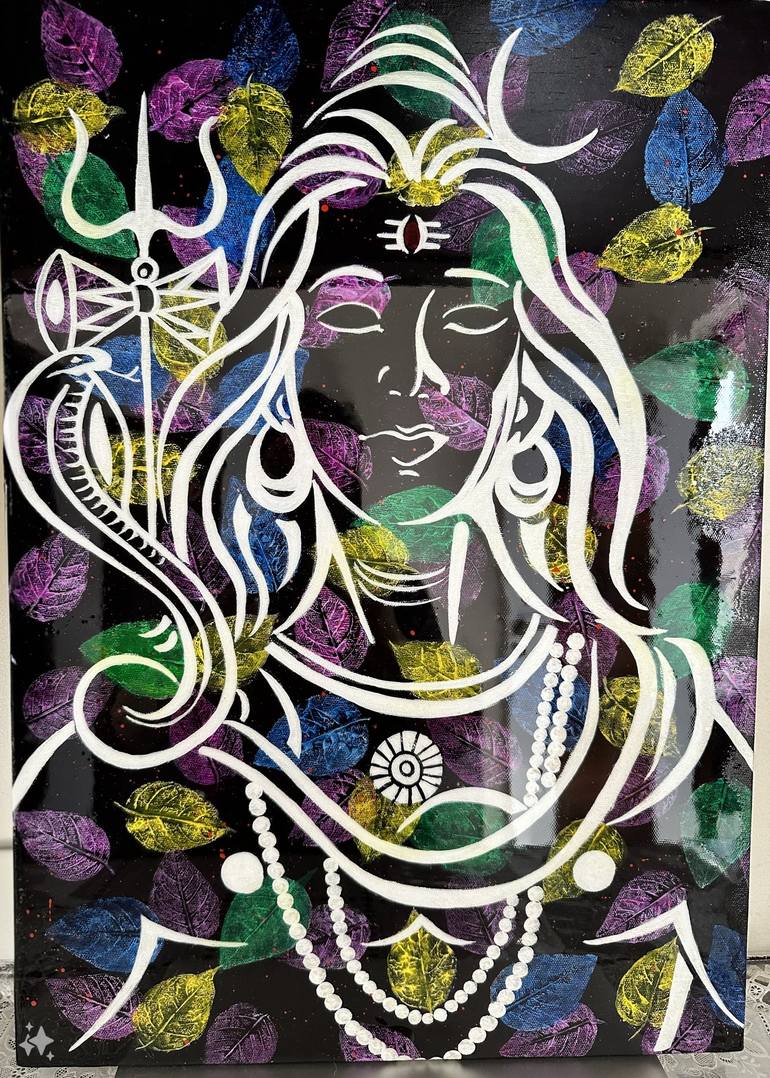 Print of Abstract Religion Paintings by Riddhi Fulfagar