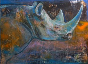 The Blue Diceros / Modrý nosorožec thumb