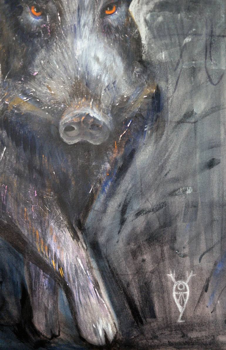 Original Other Animal Painting by Radka Anna Chocholousova