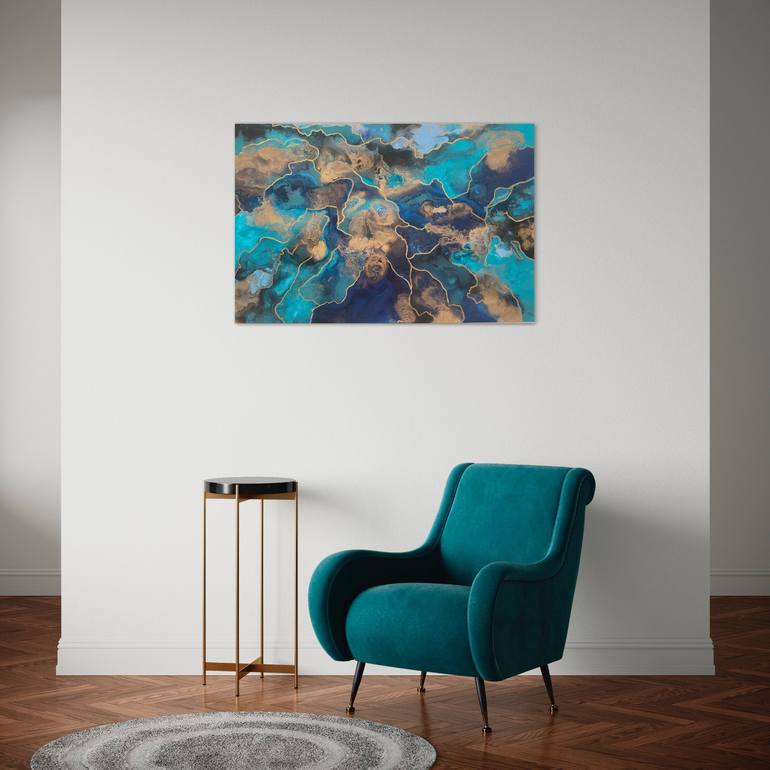 Original Abstract Painting by Aliz Tóth