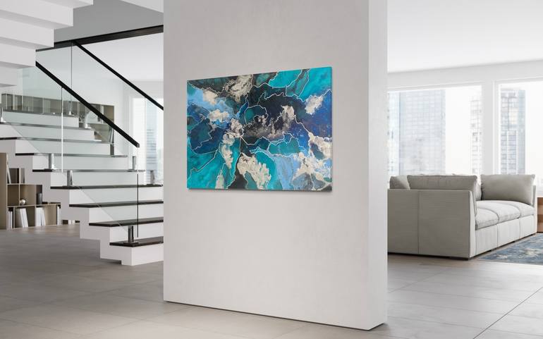 Original Contemporary Abstract Painting by Aliz Tóth