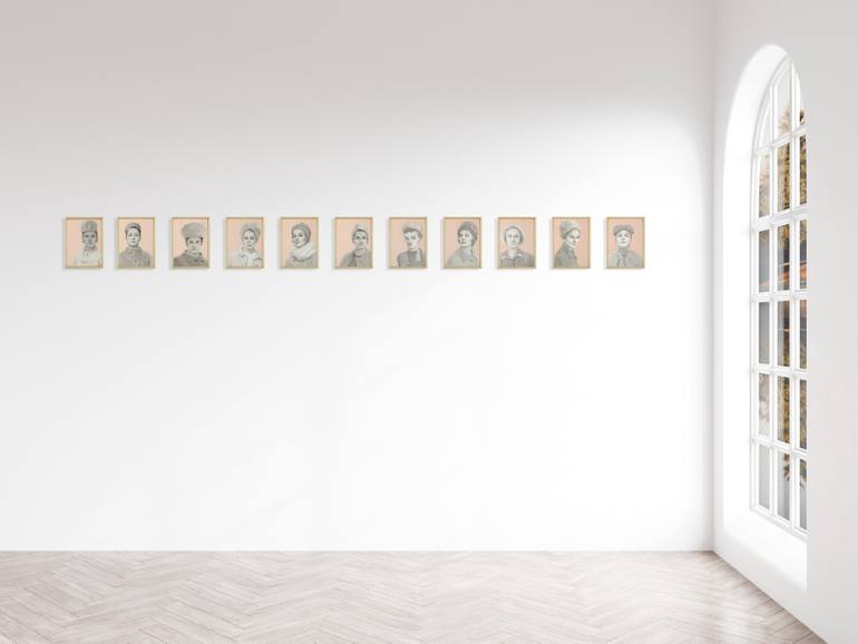 Original Contemporary People Painting by Elizabeth Morello