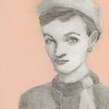Vintage Trans Beauty 7 Portrait [unframed] by elizabeth morello