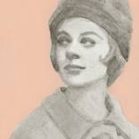 Vintage Trans Beauty 8 Portrait [unframed] by elizabeth morello