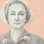 Vintage Trans Beauty 9 Portrait [unframed] by elizabeth morello