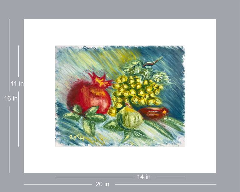 Original Impressionism Religion Painting by Rhonda Roth