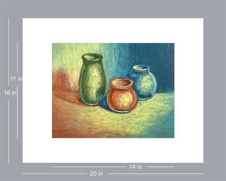 Original Realism Still Life Painting by Rhonda Roth