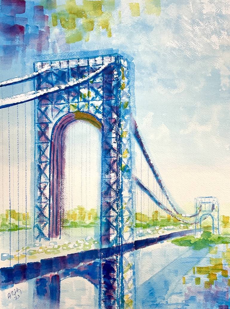 Original Impressionism Transportation Paintings by Rhonda Roth
