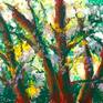 Trees Abstract detail