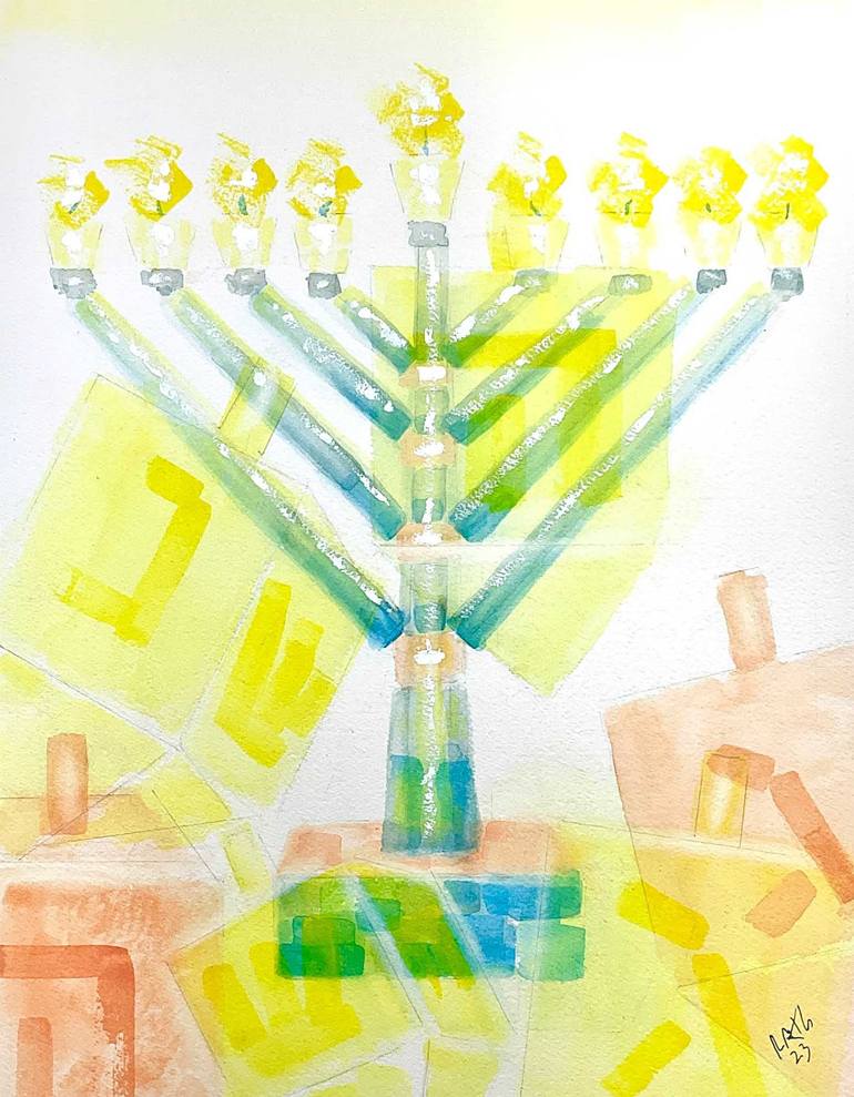 Original Impressionism Religion Paintings by Rhonda Roth