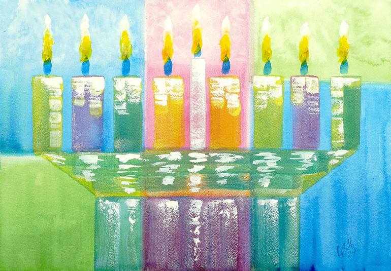 Original Impressionism Religion Paintings by Rhonda Roth