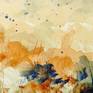 Grasses, Hills, and Sky Abstract detail