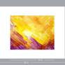 Artwork measures 11x14 in, matted 16x20 in