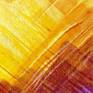 Falling Upward Yellow and Purple Abstract detail