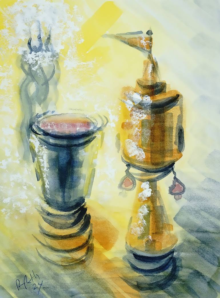 Original Impressionism Religion Paintings by Rhonda Roth