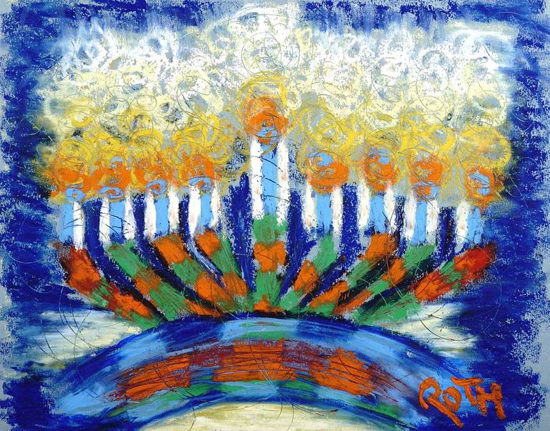 Original Impressionism Religion Paintings by Rhonda Roth