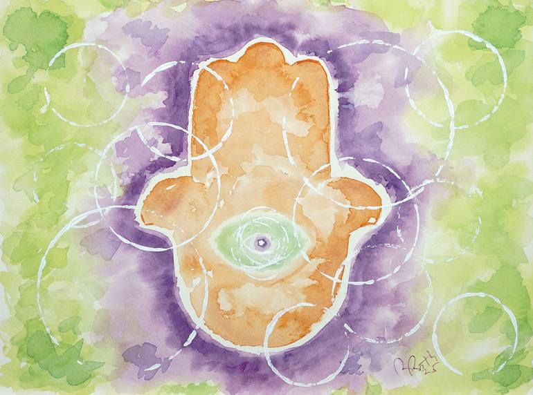 Original Abstract Religion Paintings by Rhonda Roth