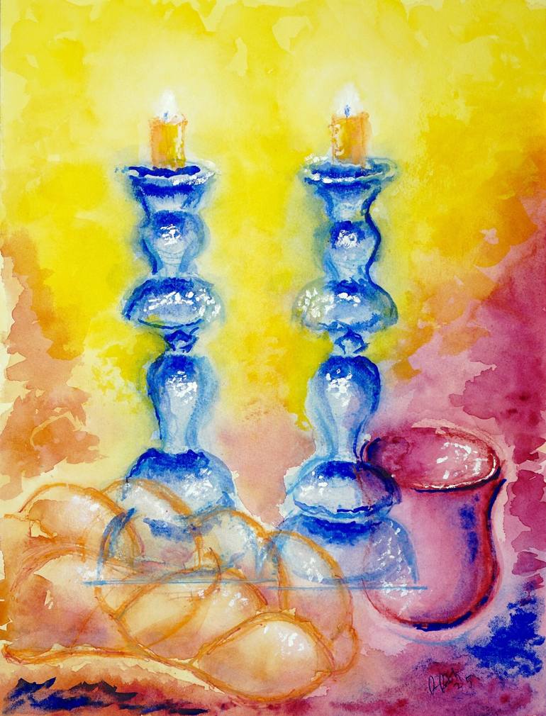 Original Impressionism Religion Paintings by Rhonda Roth