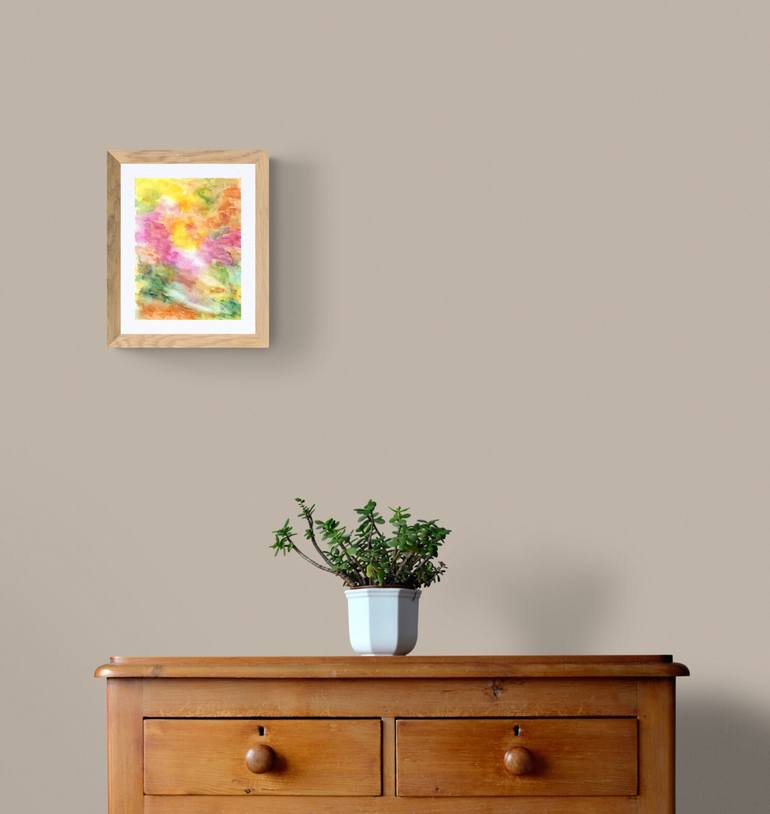 Original Abstract Landscape Painting by Rhonda Roth
