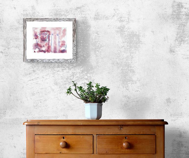 Original Figurative Religion Painting by Rhonda Roth