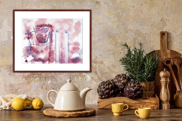 Original Figurative Religion Painting by Rhonda Roth