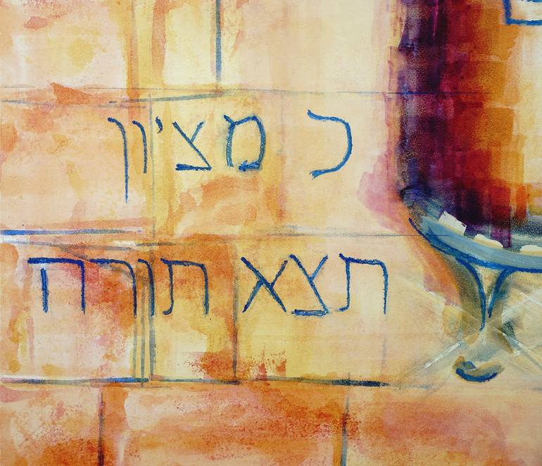 Original Contemporary Religion Painting by Rhonda Roth