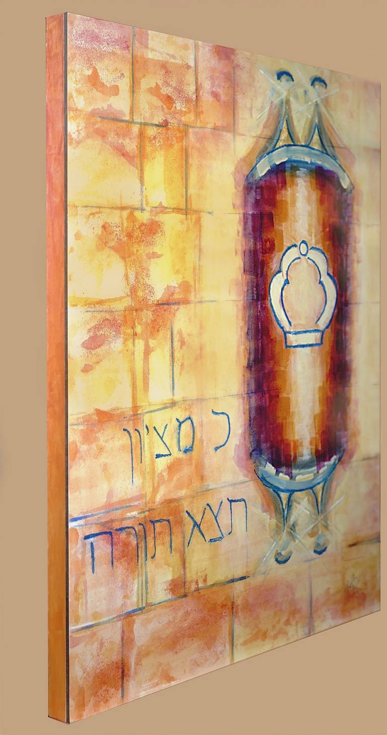 Original Contemporary Religion Painting by Rhonda Roth