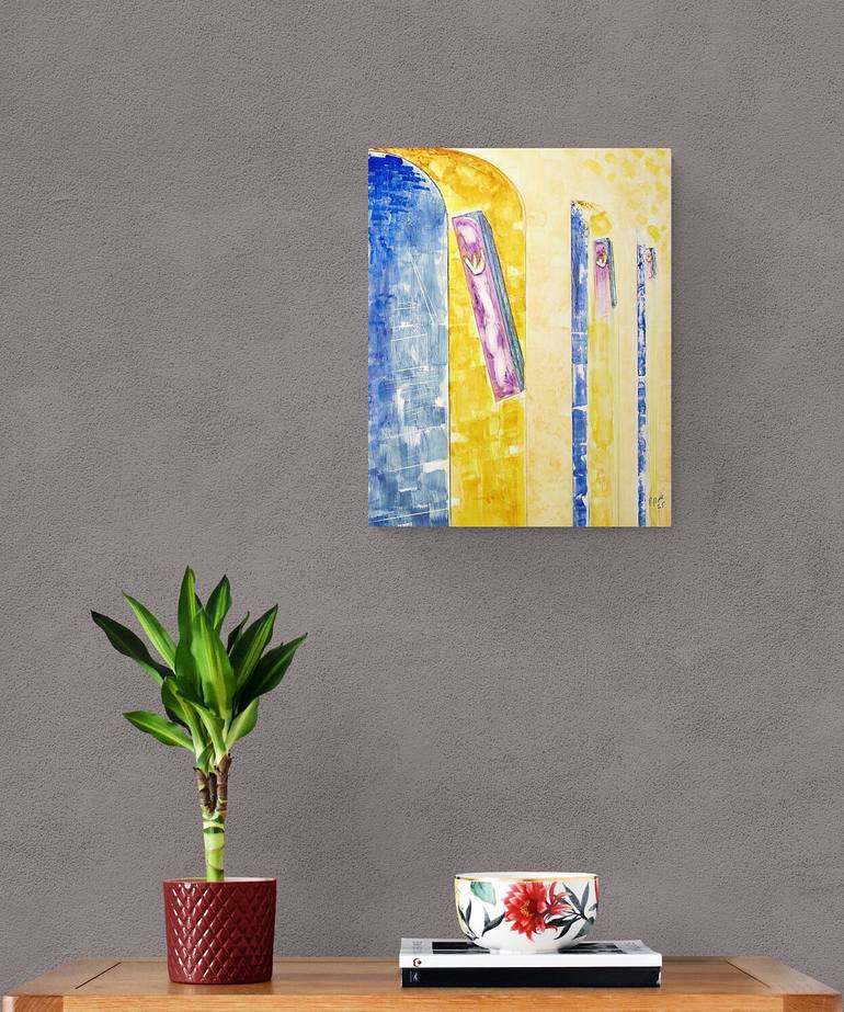 Original Contemporary Religion Painting by Rhonda Roth