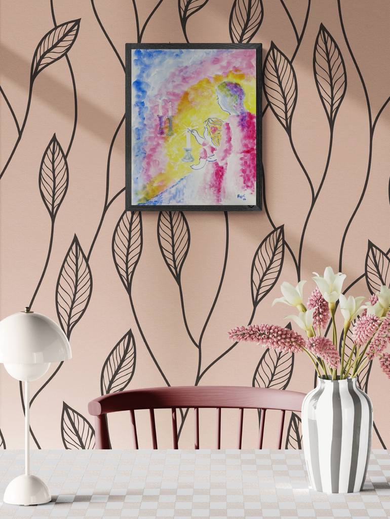 Original Contemporary Religion Painting by Rhonda Roth
