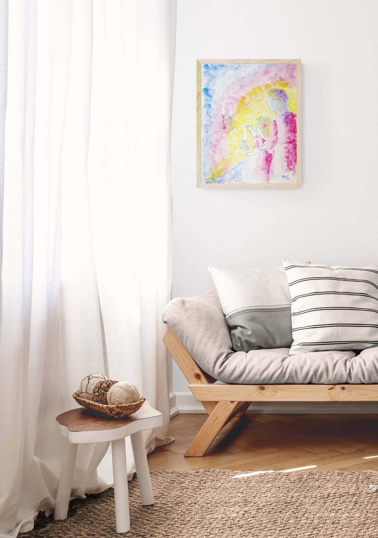 Original Contemporary Religion Painting by Rhonda Roth