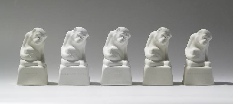 Ape Sculpture by Marlies Pekarek | Saatchi Art