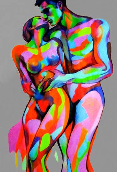 "Love's Colorful Embrace" thumb