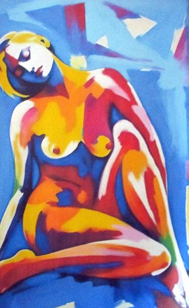 Original Expressionism Nude Paintings by Helena Wierzbicki