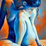 ''The Quiet Burn'' - Female Nude by Helena Wierzbicki