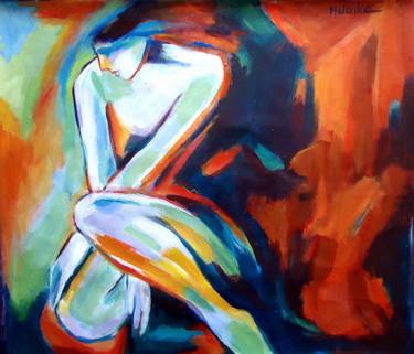 Print of Nude Paintings by Helena Wierzbicki