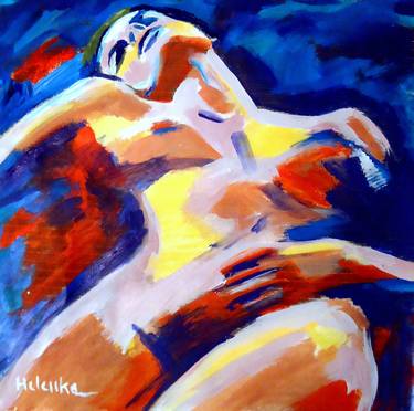Print of Nude Paintings by Helena Wierzbicki