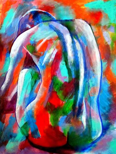 Print of Abstract Nude Paintings by Helena Wierzbicki