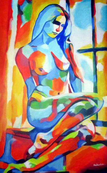 Print of Abstract Nude Paintings by Helena Wierzbicki