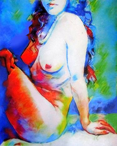 Print of Nude Paintings by Helena Wierzbicki