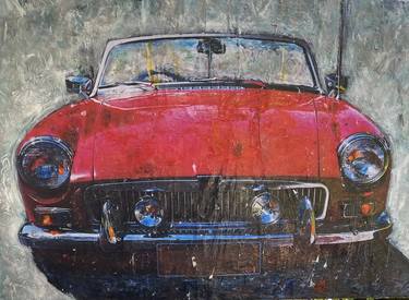 Original Car Paintings by Loy Lichtman